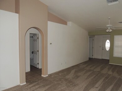Foyer & partial living room