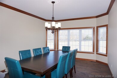 Dine in style in the formal dinning room