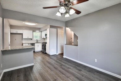 Breakfast Room and Kitchen blend seamlessly for si