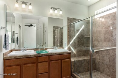 Luxurious, master bathroom.