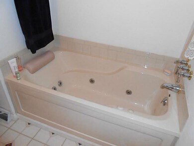 Full Bath. Soaking jet spray tub to relax in