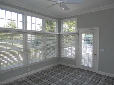 Sunroom door to deck
