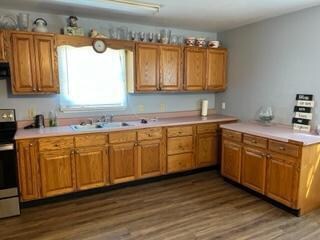 Kitchen on Jamestown duplex