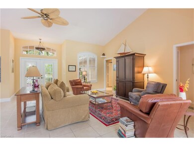 Living room at front of home