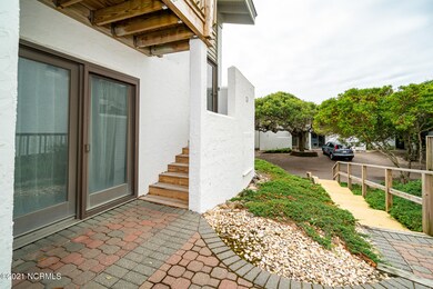 Main entrance to unit