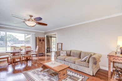 Large Family Room with Neutral Paint