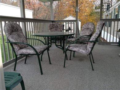 Table and chairs that seller is including in sale.