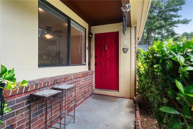 View of Front Entry and covered front porch.