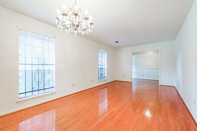 Formal living and dining areas