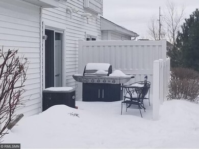 A closer view of the private patio. A great summer