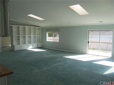 Lots of light, skylights, built in cabinets, and a