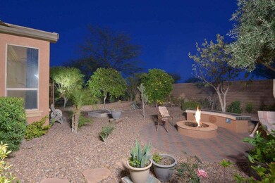 Lush Landscaping in Back