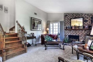 Formal entry and living room.