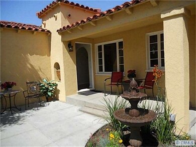 Tranquil courtyard
