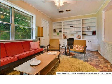 Living Room and Computer Nook with Bookshelf