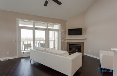 Great room, with newer hardwood floors, and large