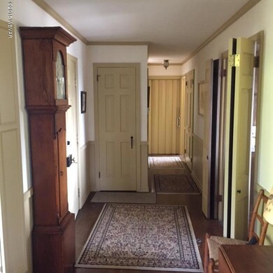 spacious foyer