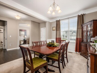 Box Tray Ceiling in Dining