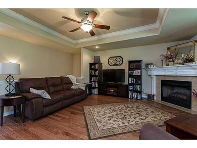 Living Room. Living room accented with beautiful g