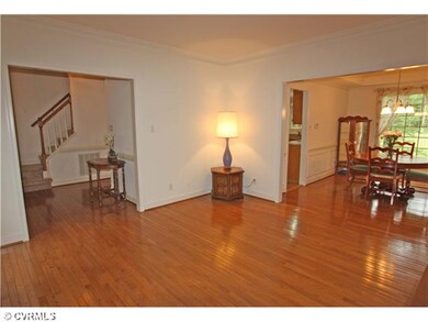 Living Room - Formal living room with wood floor a