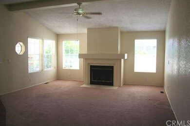 View of living room from hall.
