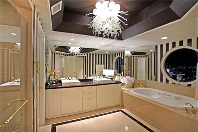 Full bathroom featuring a stall shower, a bath, va
