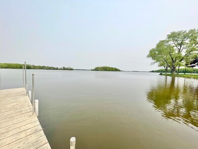 View from private pier