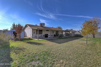3308 W Oraibi Dr. backyard