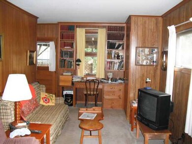 Family Room With Library at the end