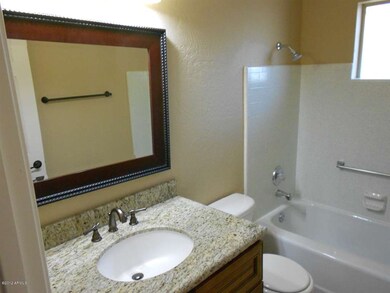 Hall Bath with new Granite Sink