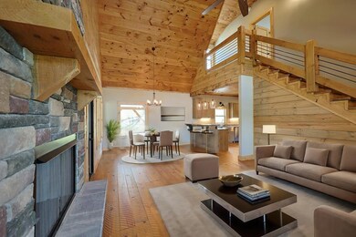 Grand open floorplan ideal for entertaining