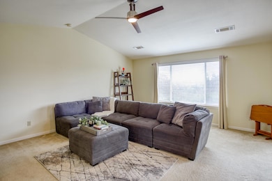 Great Room with Cathedral Ceiling