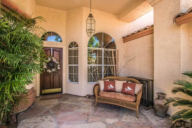 Front porch entry