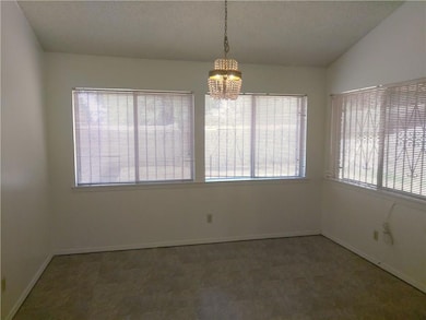 View of breakfast area.