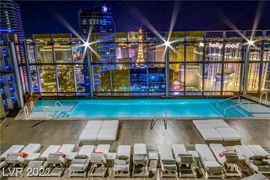 roof top pool night view