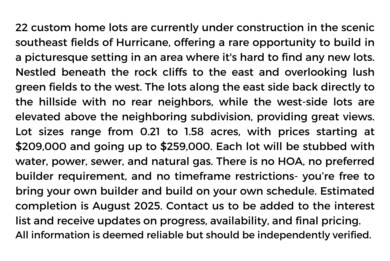 About Hideaway Ridge