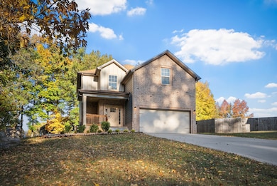 Gorgeous curb appeal and covered front porch