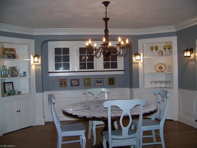 Formal Dining Room with Built-ins