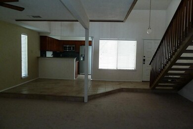 View from the first floor bedroom looking out to l