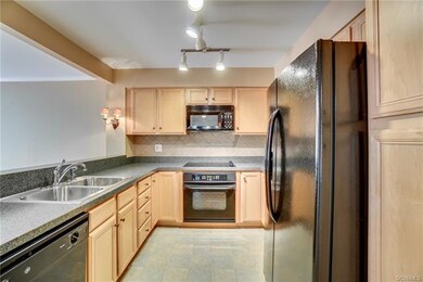 Kitchen with updated cabinets, and BRAND NEW smoot