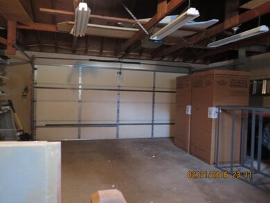Garage accesses lower level