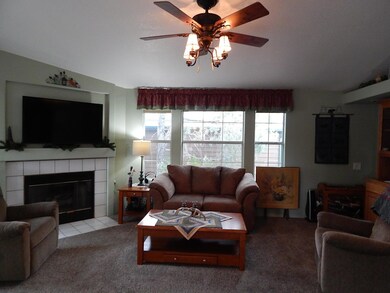 Living Room with Gas Fireplace