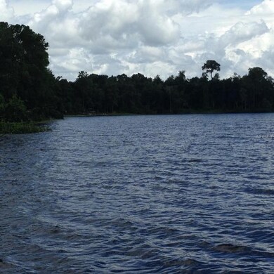 Lake Pendarvis, property is straight ahead in picture
