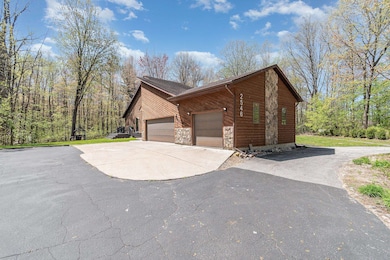 Generous three car garage!