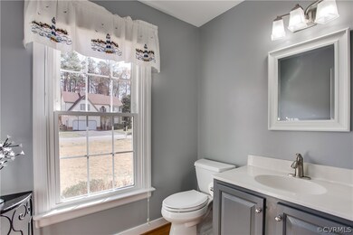 Renovated Powder Room