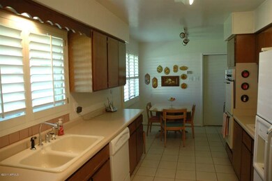 Bright open kitchen