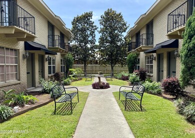 Gated courtyard