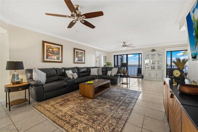 Large open living room that leads out to the balco