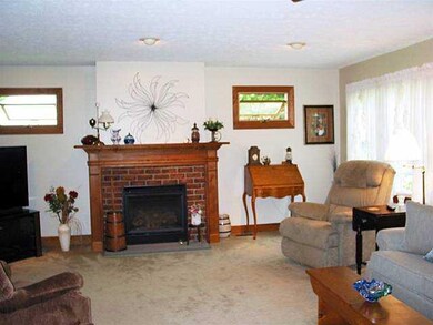 Living Room. Let it snow outside and enjoy the war