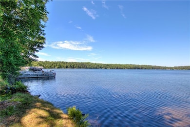 Beautiful Tree Lined Webb Lake